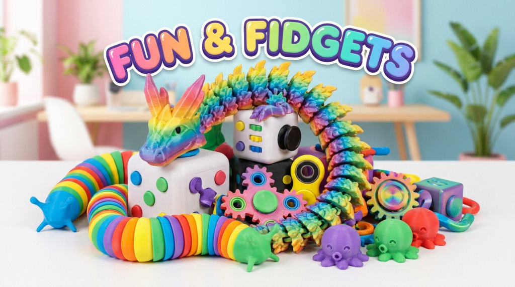 Anti-Stress Fidget Δώρα: Τα Καλύτερα για Μικρούς & Μεγάλους