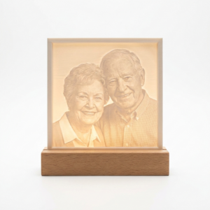 Lithophane Φωτιστικό από Φωτογραφία